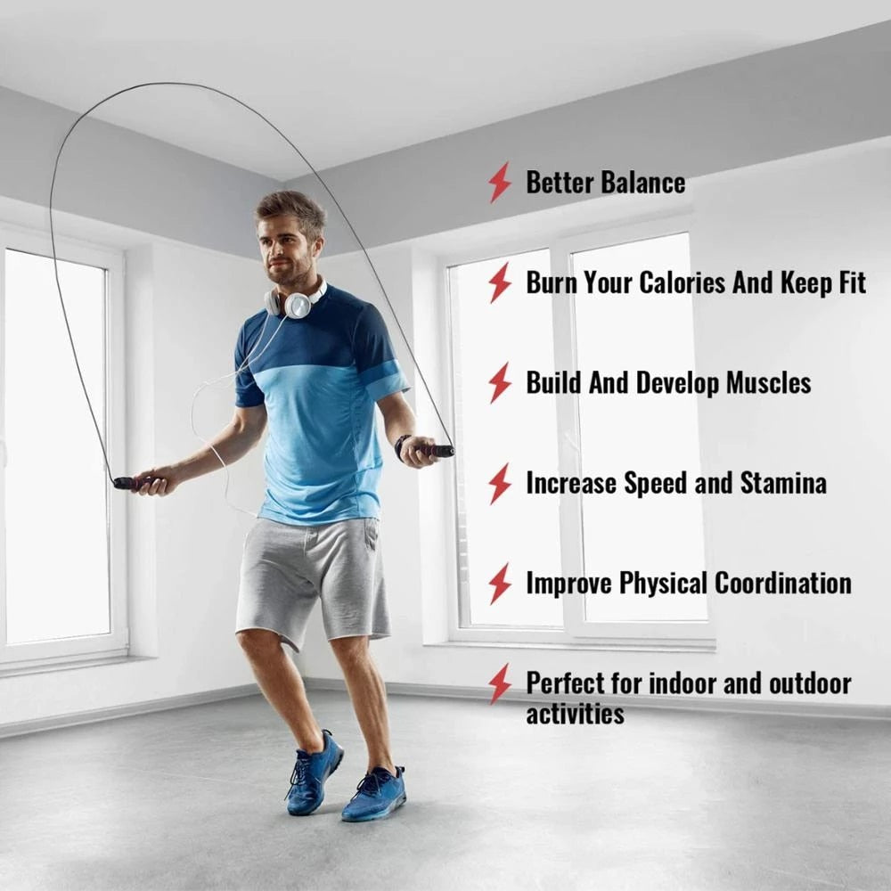 Workout Jump Rope Speed Speed Jump Rope β StrengthMove